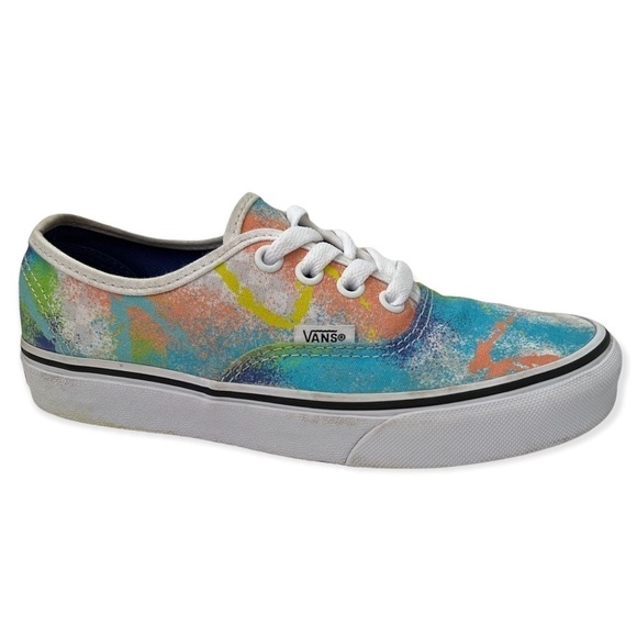 Vans Unisex Retro Sneakers multicolor Womens Size 5 - Picture 2 of 11